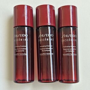 x3 NWT Shiseido Eudermine Activating Essence Red Activating Essence Duo 90 ml